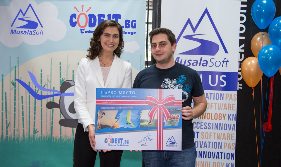 The winners of the international IT competition CodeIT 2017