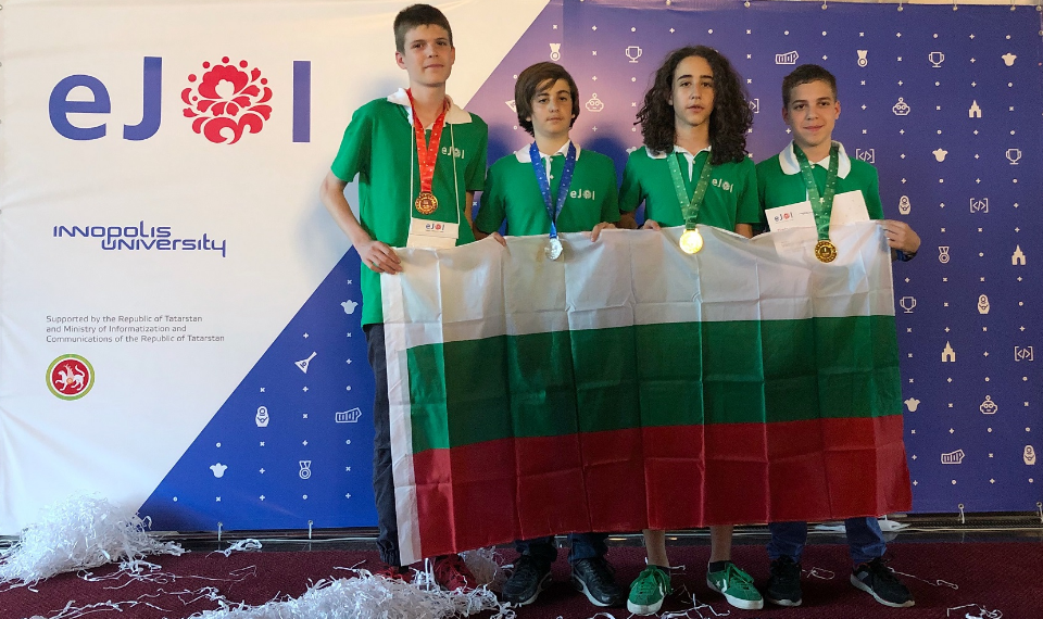 Bulgarian eJOI 2018 Team Second in Europe